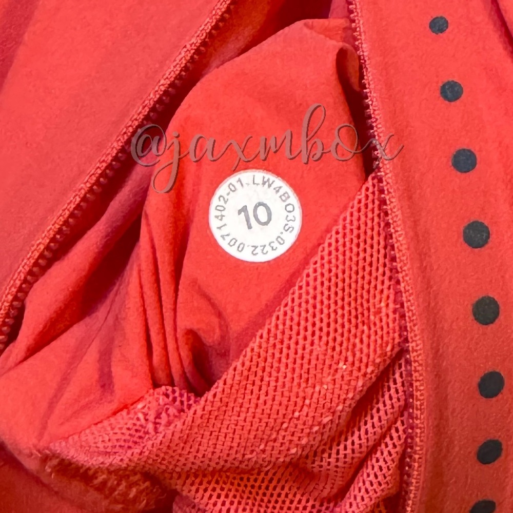 Lululemon Fast and Free Windbreaker Pale Raspberry Size 10 - Picture 12 of 13